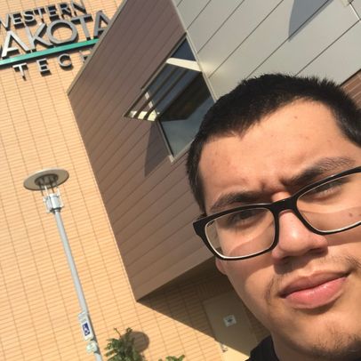 Scholarship recipient Dustin