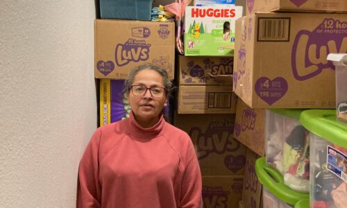 Diapers purchased in bulk