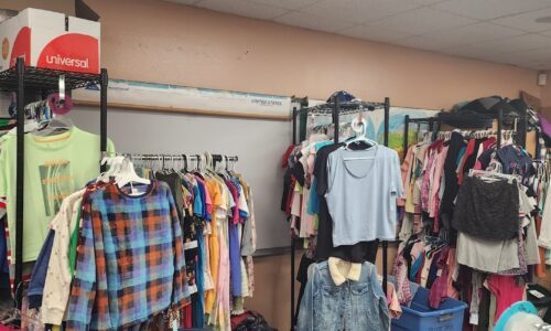 Warm clothing and layering clothes